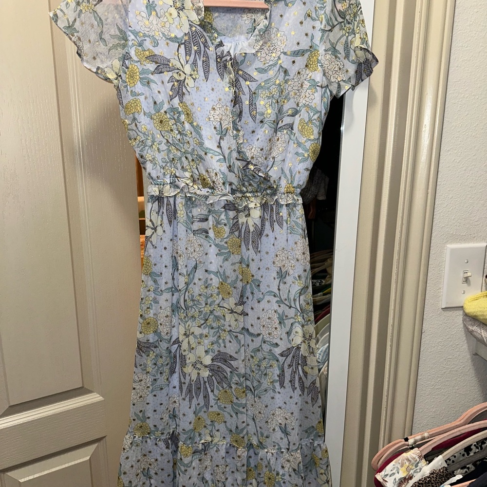 Lauren Conrad Blue Dress